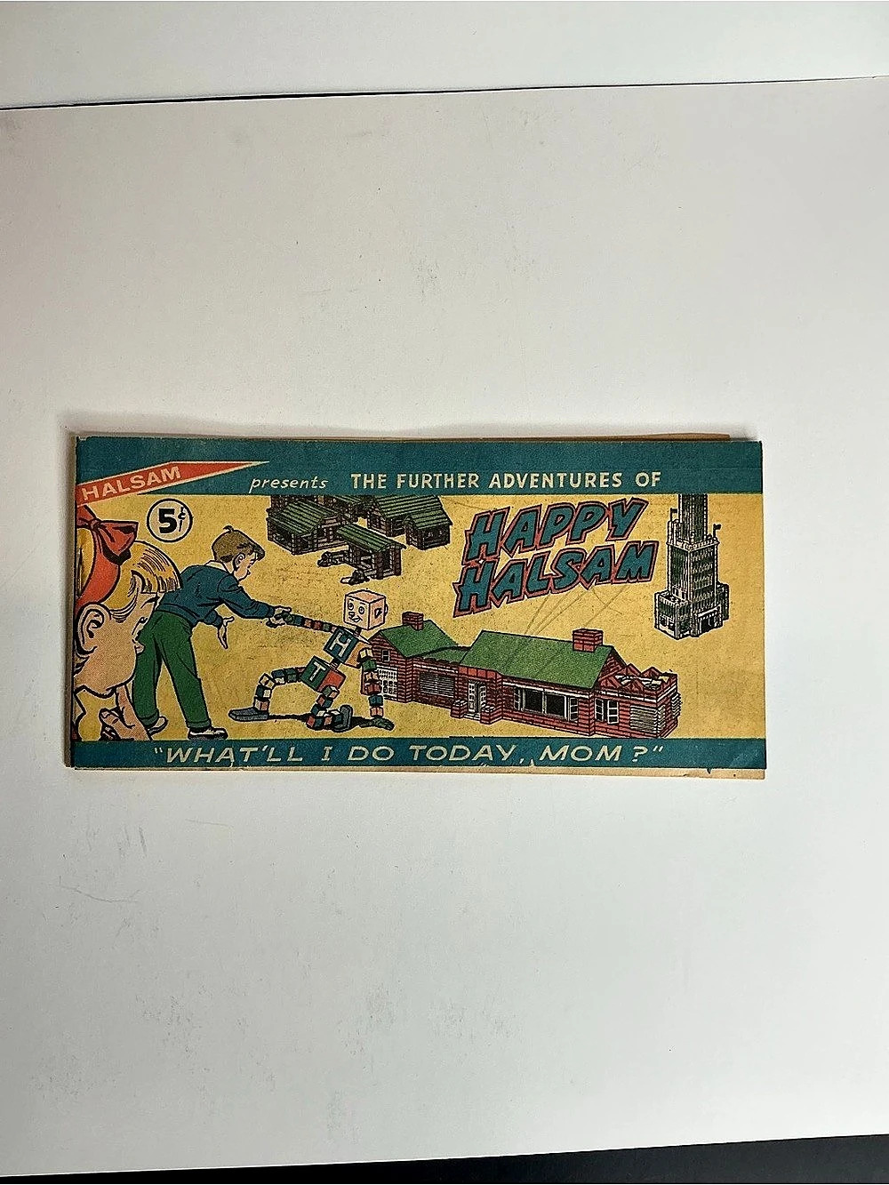 Halsam Happy Halsam Vintage Mini-Comic Booklet 1960
